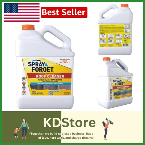 Fast acting roof cleaner - fast-acting,